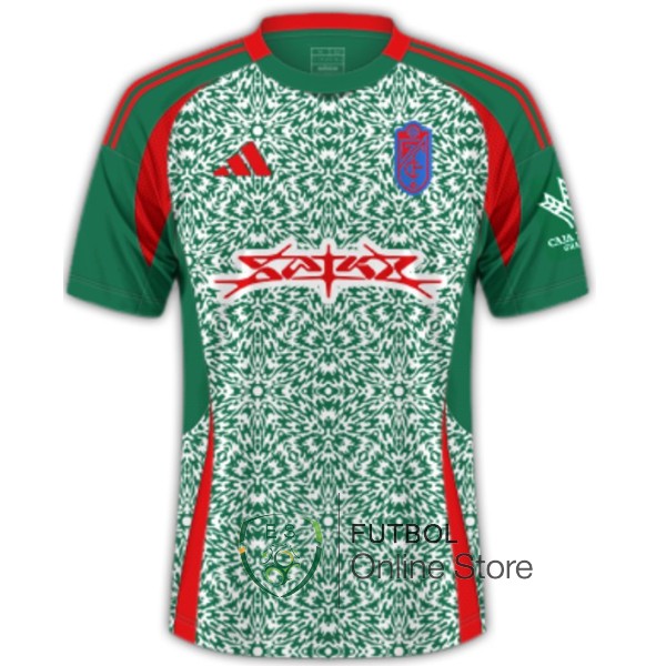 Tailandia Camiseta Granada 24/2025 Tercera Verde