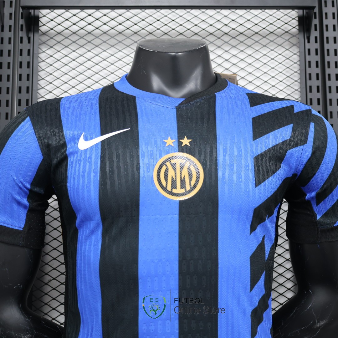 Tailandia Camiseta Inter Milan 24/2025 Prima Jugadores Azul I Negro
