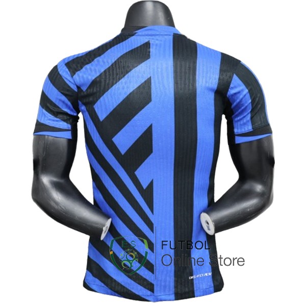 Tailandia Camiseta Inter Milan 24/2025 Prima Jugadores Azul I Negro
