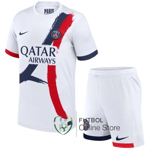 Camiseta Paris Saint Germain Ninos 24/2025 Segunda