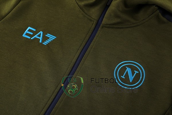 Chaqueta Con Capucha Napoli 24/2025 Azul Marino