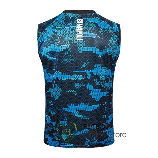 Entrenamiento Sin Mangas Napoli 24/2025 Azul Negro