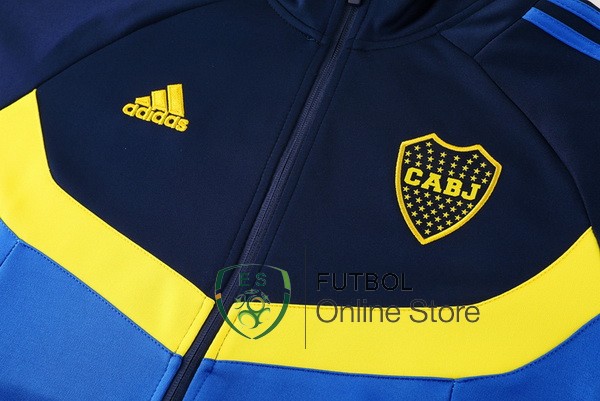 Ropa Deportiva Con Cremallera Larga Boca Juniors 24/2025 Azul