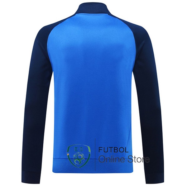 Ropa Deportiva Con Cremallera Larga Boca Juniors 24/2025 Azul