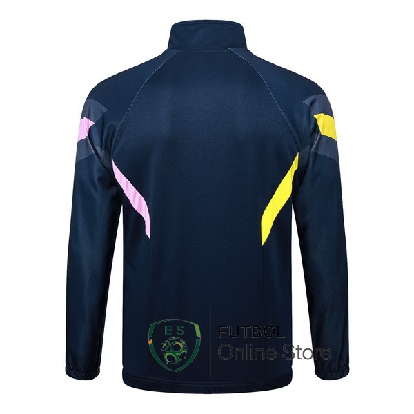 Ropa Deportiva Con Cremallera Larga Juventus 24/2025 Azul Marino I Rosa