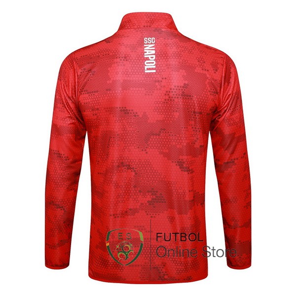 Ropa Deportiva Con Cremallera Larga Napoli 24/2025 Rojo