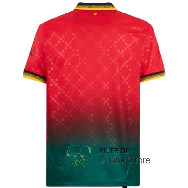 Tailandia Camiseta AC Milan 24/2025 Fourth Rojo Verde