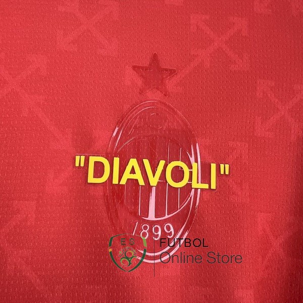 Tailandia Camiseta AC Milan 24/2025 Fourth Rojo Verde