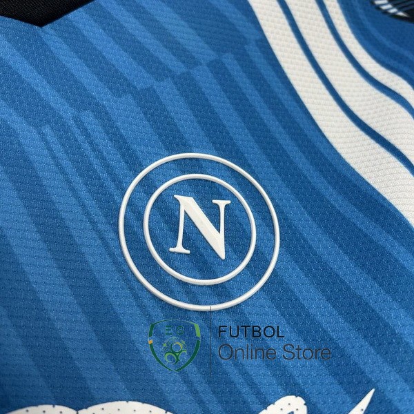 Tailandia Especial Camiseta Napoli 24/2025 Azul