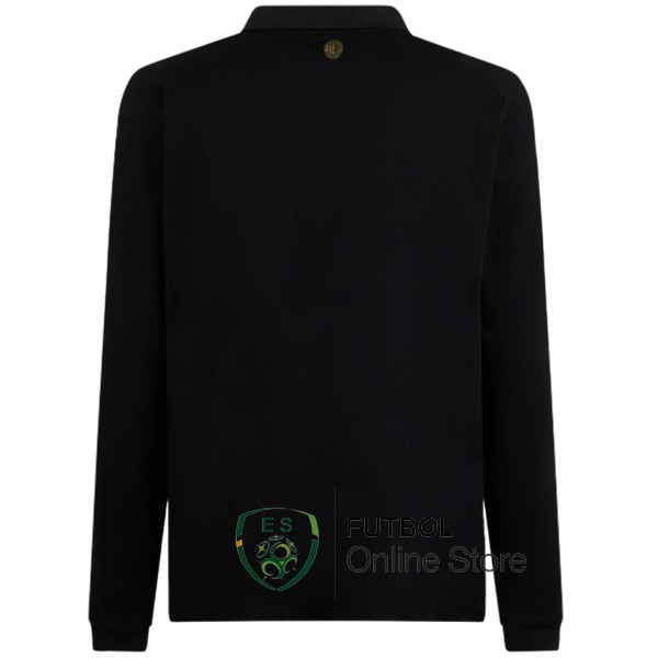 Tailandia Especial Portero Camiseta Manga Larga AC Milan 24/2025 Negro