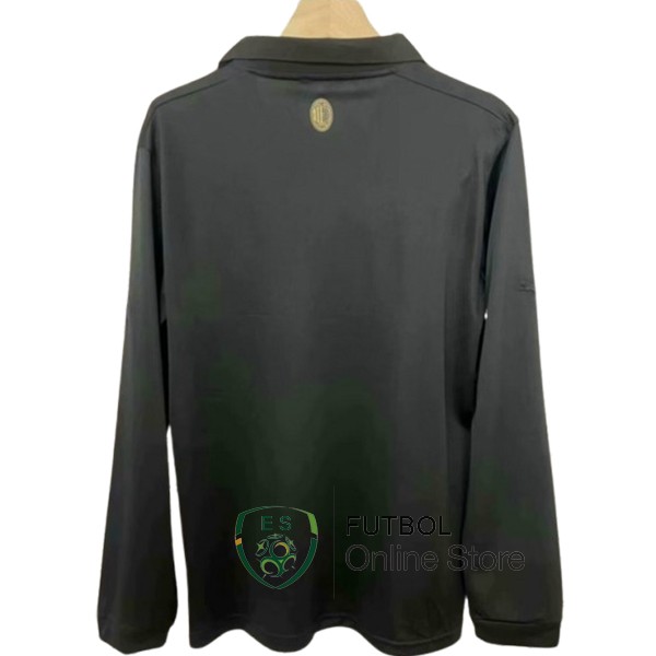 Tailandia Especial Portero Camiseta Manga Larga AC Milan 24/2025 Negro