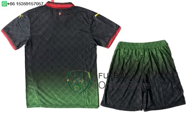 Camiseta AC Milan Conjunto Completo Hombre 24/2025 Fourth Negro