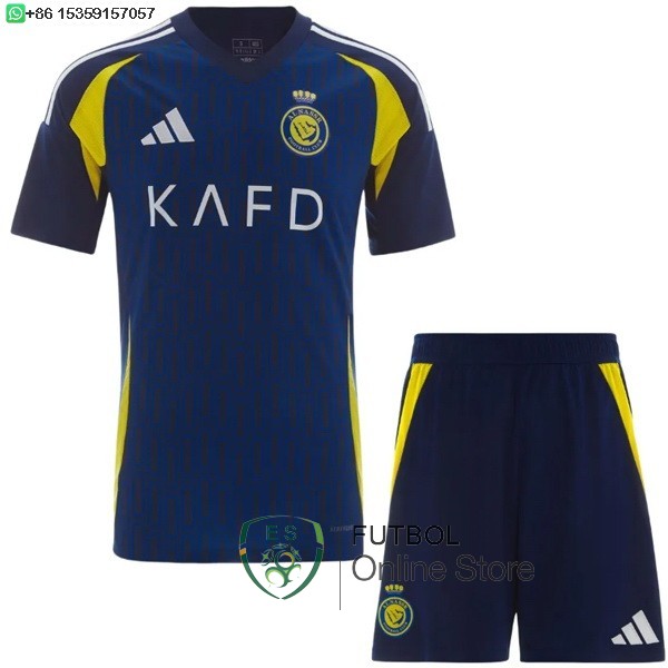 Camiseta Al Nassr Conjunto Completo Hombre 24/2025 Segunda