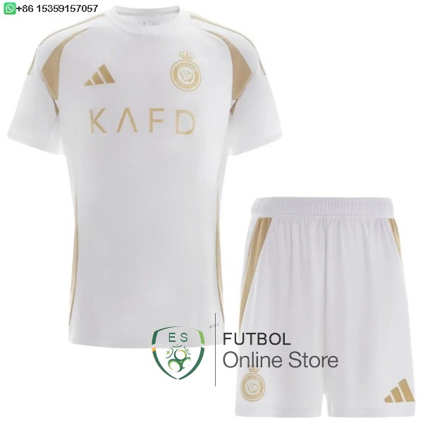 Camiseta Al Nassr Conjunto Completo Hombre 24/2025 Tercera