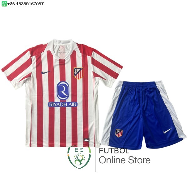 Camiseta Atletico Madrid Conjunto Completo Hombre 25/2026 Primera Concepto