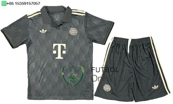 Camiseta Bayern Munich Conjunto Completo Hombre 24/2025 Especial Gris
