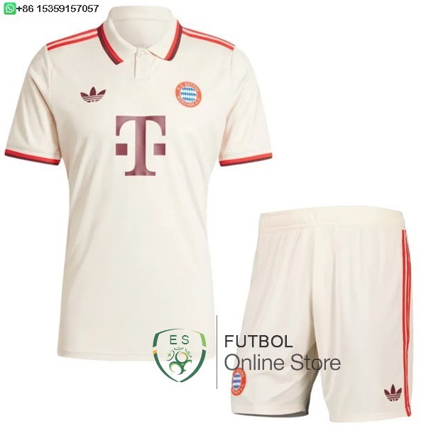 Camiseta Bayern Munich Conjunto Completo Hombre 24/2025 Tercera