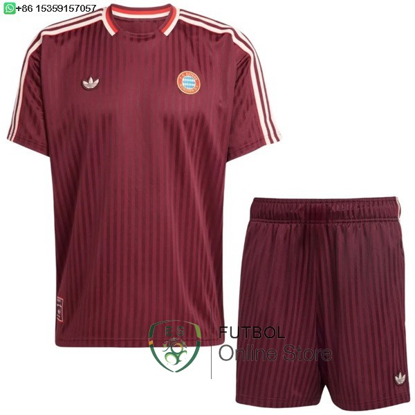 Camiseta Bayern Munich Conjunto Completo Hombre 25/2026 Especial Rojo