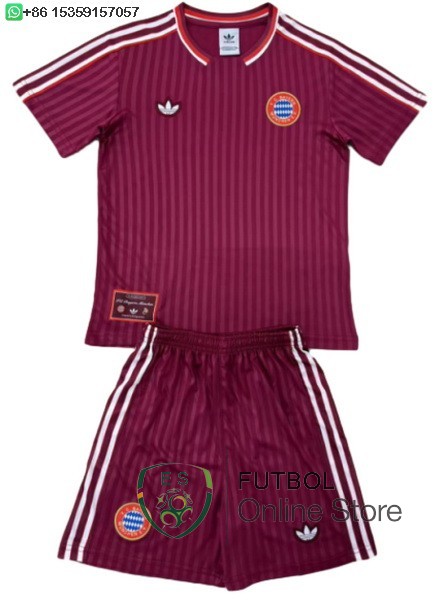 Camiseta Bayern Munich Conjunto Completo Hombre 25/2026 Especial Rojo