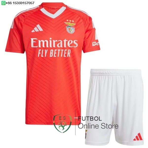 Camiseta Benfica Conjunto Completo Hombre 24/2025 Primera