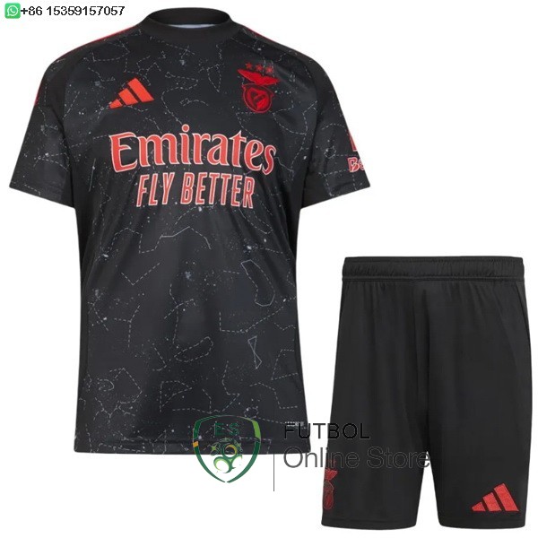 Camiseta Benfica Conjunto Completo Hombre 24/2025 Segunda