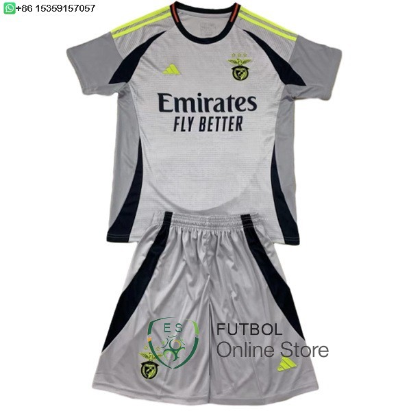 Camiseta Benfica Conjunto Completo Hombre 24/2025 Tercera