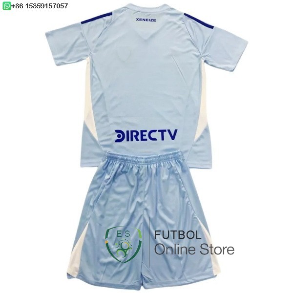 Camiseta Boca Juniors Conjunto Completo Hombre 24/2025 Portero Azul