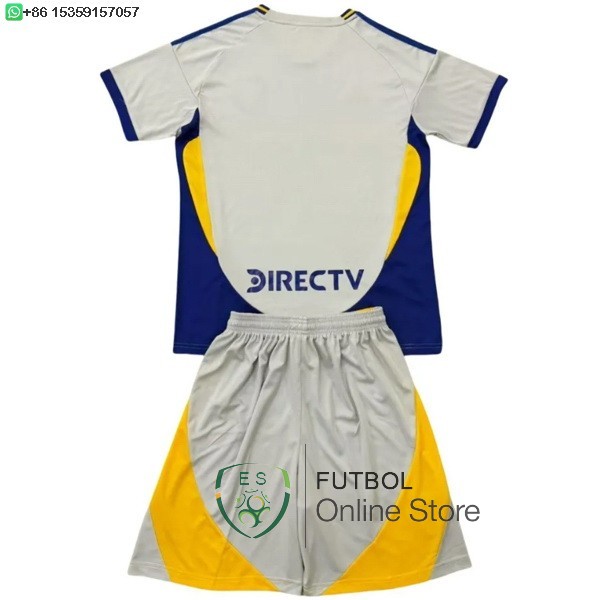 Camiseta Boca Juniors Conjunto Completo Hombre 25/2026 Concepto Gris