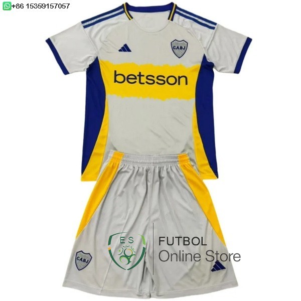 Camiseta Boca Juniors Ninos Concepto 25/2026 Gris