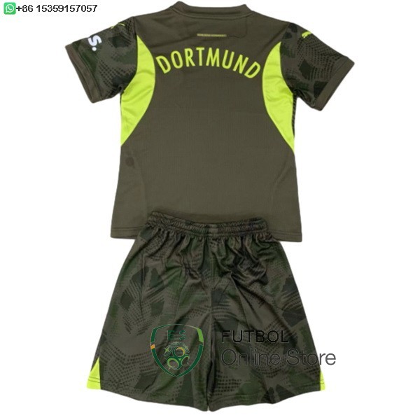 Camiseta Borussia Dortmund Conjunto Completo Hombre 24/2025 Portero Verde