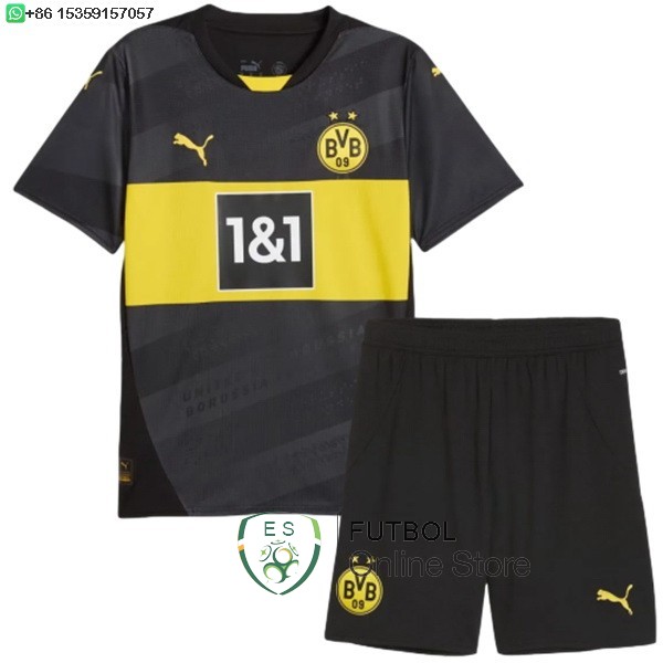 Camiseta Borussia Dortmund Conjunto Completo Hombre 24/2025 Segunda