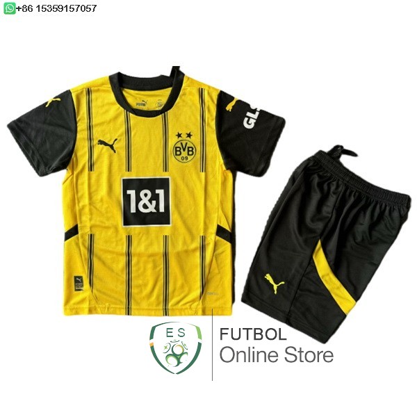 Camiseta Borussia Dortmund Ninos 24/2025 Primera