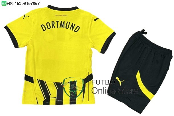 Camiseta Borussia Dortmund Ninos Especial 24/2025 Amarillo