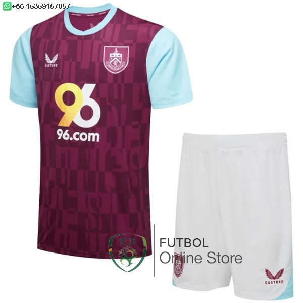 Camiseta Burnley Conjunto Completo Hombre 24/2025 Primera