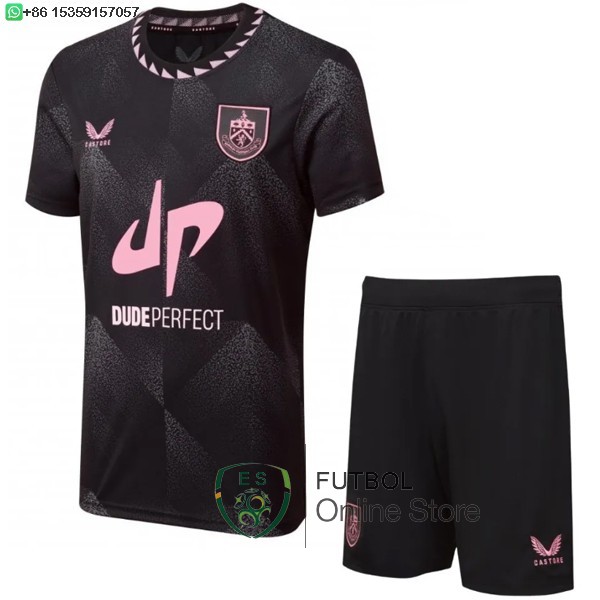 Camiseta Burnley Ninos 24/2025 Segunda
