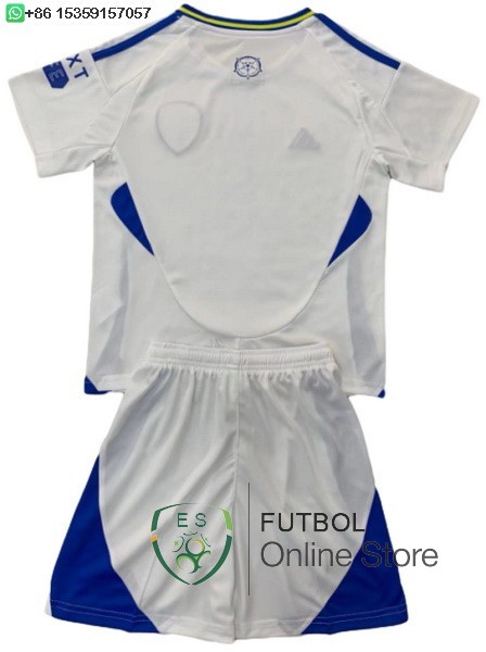 Camiseta Camiseta Leeds United Conjunto Completo Hombre 24/2025 Primera