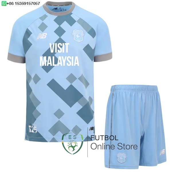Camiseta Cardiff City Conjunto Completo Hombre 24/2025 Tercera