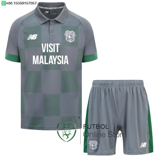 Camiseta Cardiff City Ninos 24/2025 Segunda