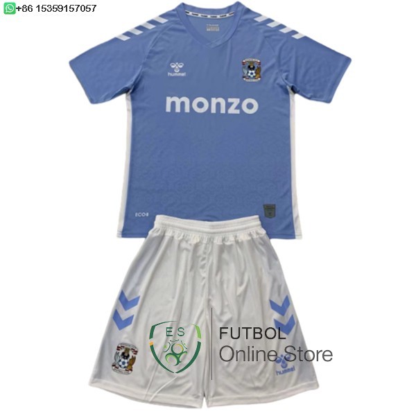 Camiseta Coventry City Conjunto Completo Hombre 24/2025 Primera