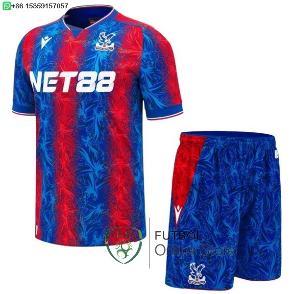 Camiseta Crystal Palace Conjunto Completo Hombre 24/2025 Primera