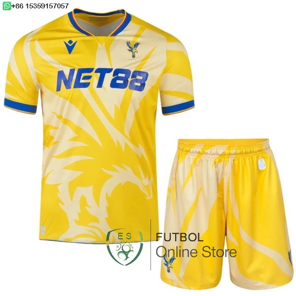 Camiseta Crystal Palace Conjunto Completo Hombre 24/2025 Tercera