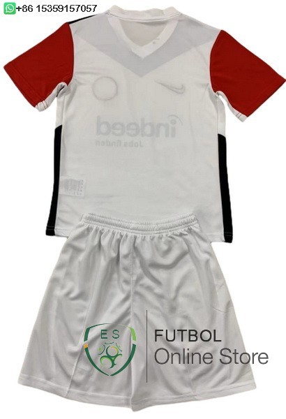 Camiseta Eintracht Frankfurt Conjunto Completo Hombre 24/2025 Primera