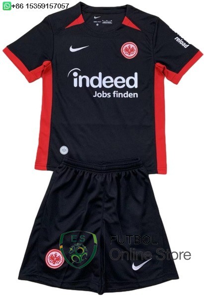 Camiseta Eintracht Frankfurt Conjunto Completo Hombre 24/2025 Segunda
