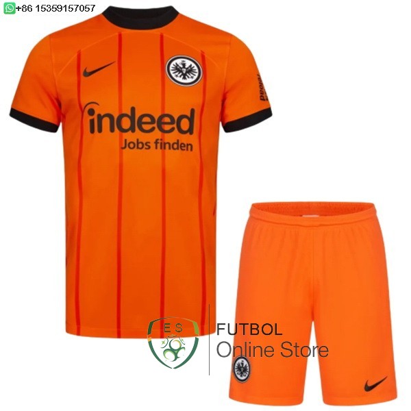 Camiseta Eintracht Frankfurt Conjunto Completo Hombre 24/2025 Tercera