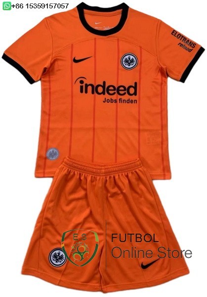 Camiseta Eintracht Frankfurt Conjunto Completo Hombre 24/2025 Tercera