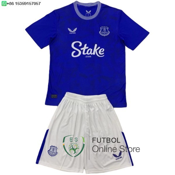 Camiseta Everton Conjunto Completo Hombre 24/2025 Primera