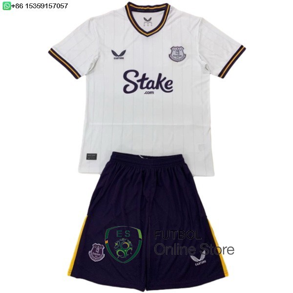 Camiseta Everton Conjunto Completo Hombre 24/2025 Tercera