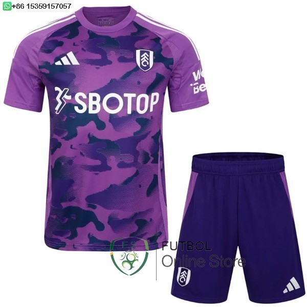 Camiseta Fulham Conjunto Completo Hombre 24/2025 Tercera