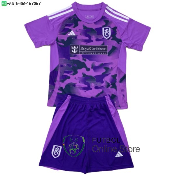 Camiseta Fulham Ninos 24/2025 Tercera