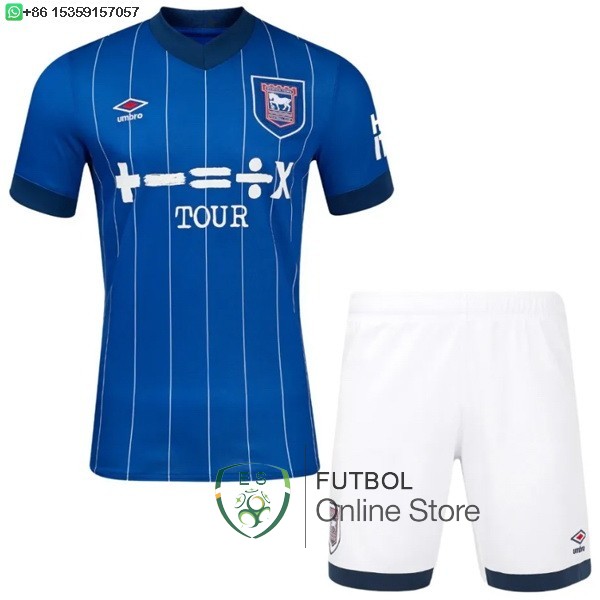 Camiseta Ipswich Town Conjunto Completo Hombre 24/2025 Primera